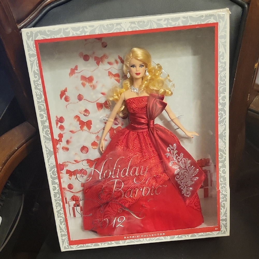 Barbie Holiday Barbie Doll in Red Gown